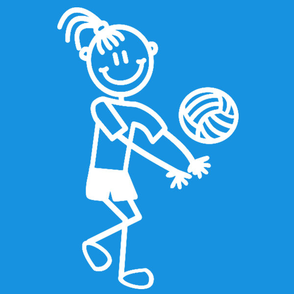 Meisje volleybal - Afbeelding 2