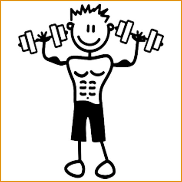 Jongen fitness