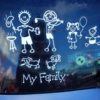 Golfsticker familiestickers