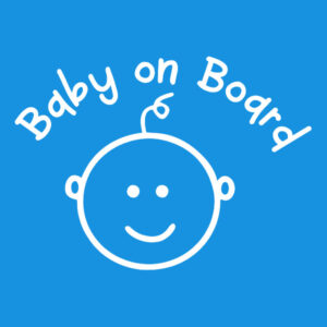 baby on board sticker