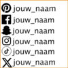 social media stickers