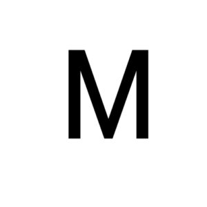 lettersticker M