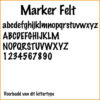 voorbeeld lettertype