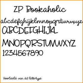 voorbeeld lettertype