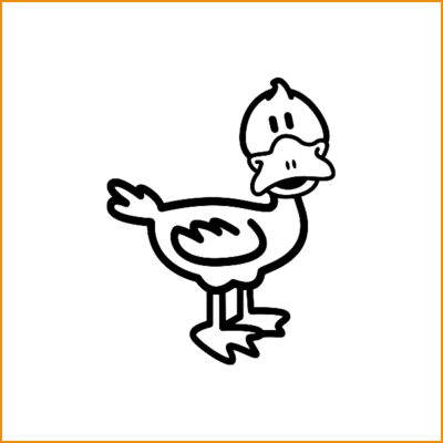 sticker eend