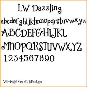 lettertype lw dazzling